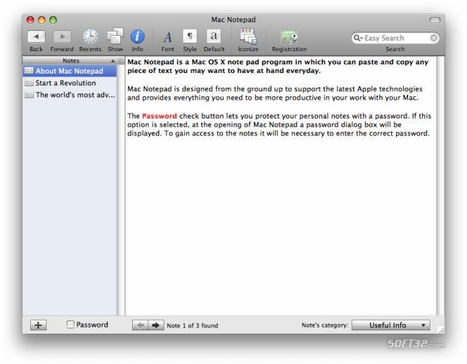 Notepad For Mac 10.6